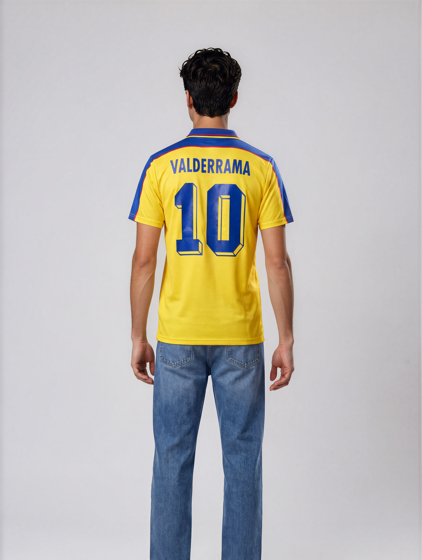 Camiseta 98 Amarilla Colombia - Hombre
