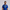 Camiseta Retro Azul Colombia - Hombre