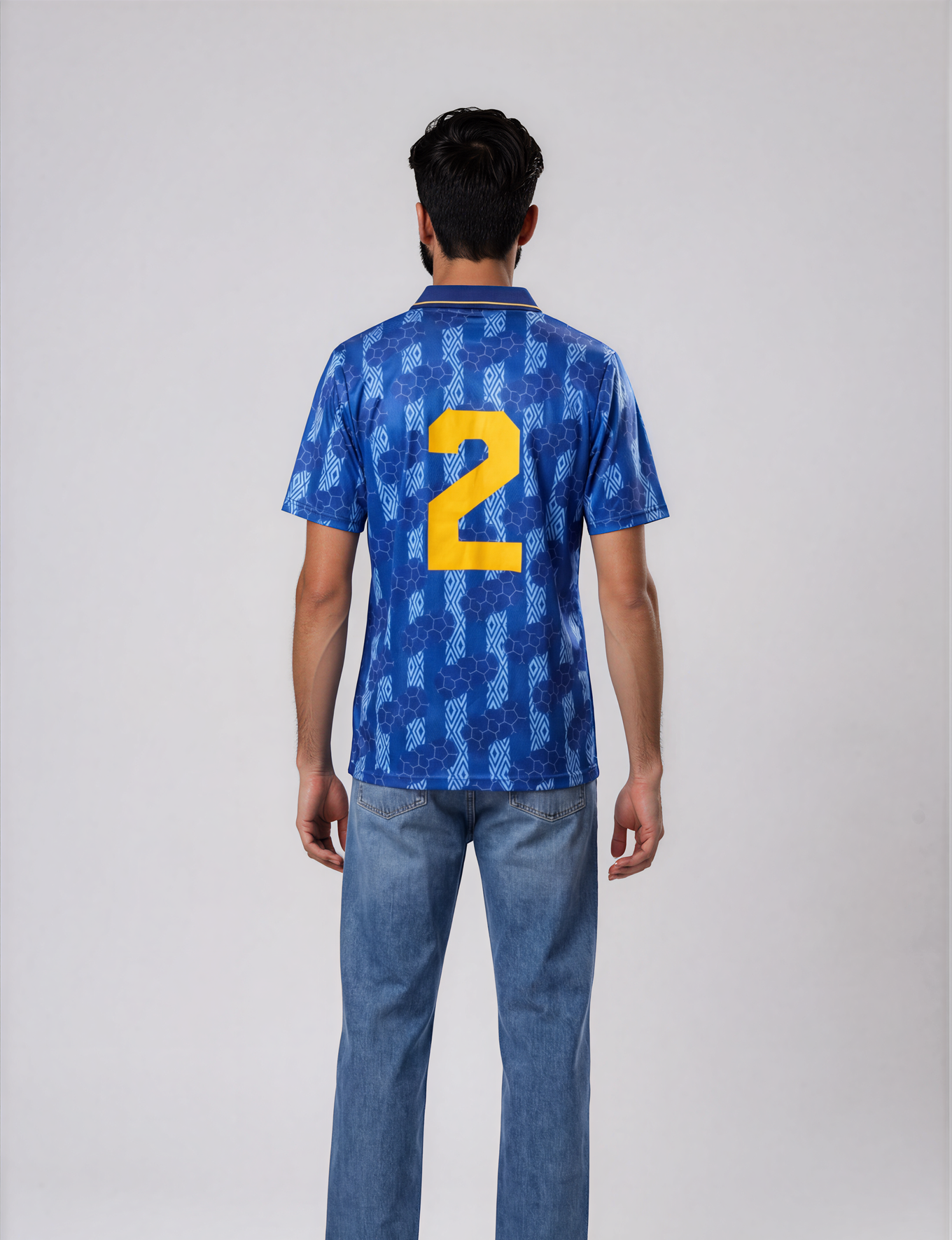 Camiseta Retro Azul 94 Colombia - Hombre