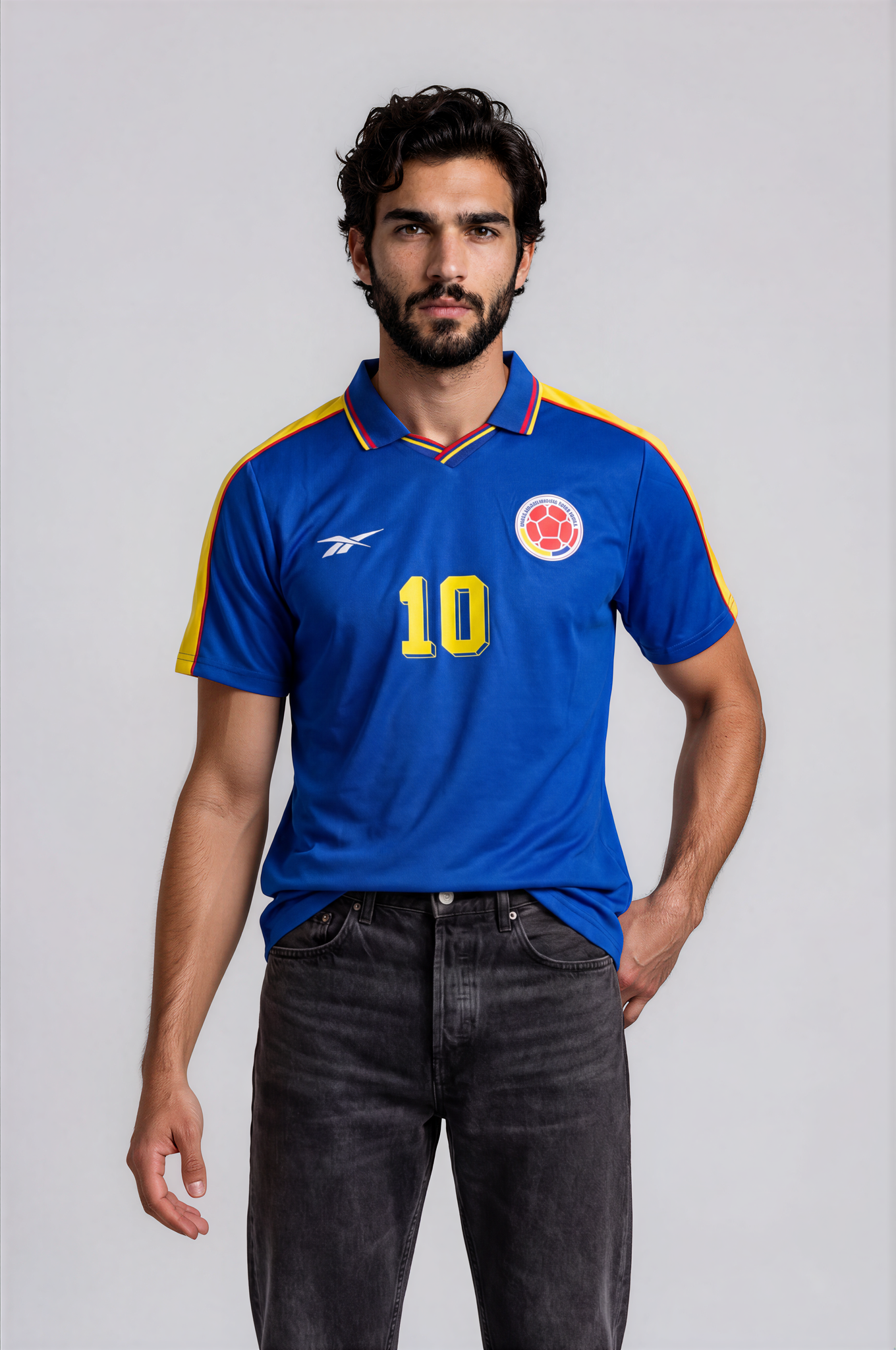 Camiseta 98 Azul Colombia - Hombre