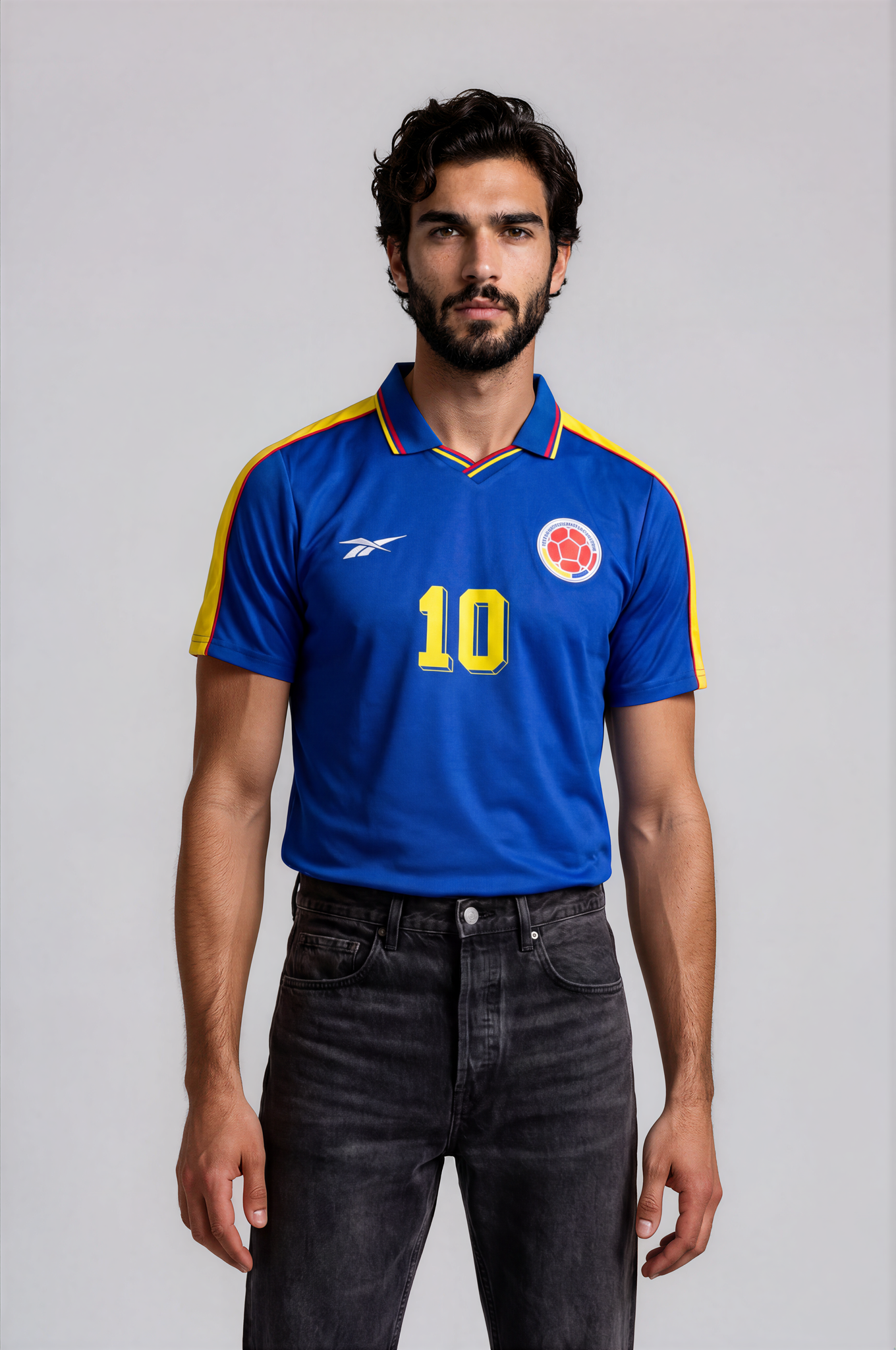 Camiseta 98 Azul Colombia - Hombre