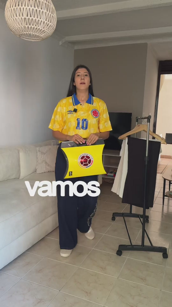 Camiseta Retro Colombia - Mujer